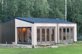 Kleines Holzhaus MARINA Modern (Extra Isoliert, 44 mm + Holzverschalung), 8x6 m, 48 m² customer 1
