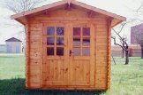 Gartenhaus aus Holz MINI (28 mm), 3x2 m, 6 m² customer 1
