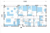 Holzhaus ELIZA S (44 mm + Holzverschalung), 130 m² specification 1