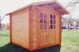 Gartenhaus aus Holz NANO (28 mm), 2,5x2 m, 5 m² customer 1