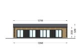 Holzhaus NICOLE (Isoliert, 44 mm + Holzverschalung), 68 m² specification 2