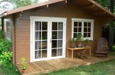 Gartenhaus aus Holz WISSOUS (34 mm), 5x3 m, 15 m² customer 1