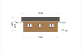 Holzhaus ALICE S (44 mm + Holzverschalung), 63 m² specification 4