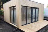 Gartenhaus aus Holz PREMIUM (Extra Isoliert, 34 mm + Holzverschalung), 5x4 m, 20 m² customer 1