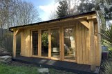 Gartenhaus aus Holz EMMY (Isoliert, 34 mm + Holzverschalung), 5x3 m, 15 m² customer 1