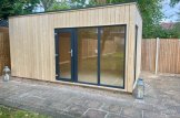 Gartenhaus aus Holz PREMIUM (Extra Isoliert, 34 mm + Holzverschalung), 5x3 m, 15 m² customer 2