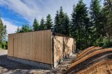 Dreifachgarage aus Holz mit Flachdach SILVIA TRIO F (34 mm + Holzverschalung), 9x6 m, 54 m² customer 3