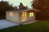 Gartenhaus aus Holz WISSOUS (34 mm), 5x5 m, 25 m² customer 3