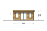 Gartenhaus aus Holz ESSEX (34 mm), 5x4 m, 18 m² specification 2