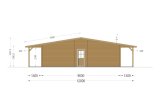 Holzhaus CARLOTA S (58 mm), 90 m² specification 4