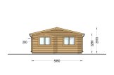 Dreifachgarage aus Holz ALTERNATIVE TRIO (44 mm), 9x6 m, 54 m² specification 4