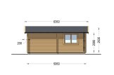 Holzgarage CLASSIC S (44 mm), 5x6 m, 30 m² specification 5