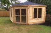 Gartenhaus aus Holz KIM (34 mm), 5x3 m, 15 m² customer 2