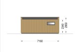 Gartenhaus aus Holz PREMIUM S (Isoliert, SIPS) 7x5 m, 35 m² specification 4