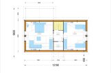 Holzhaus VERA (PREMIUM Isoliert, 66 mm + Holzverschalung), 110 m² specification 2