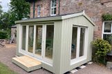 Gartenhaus aus Holz EMMY (Isoliert, 34 mm + Holzverschalung), 3x3 m, 9 m² customer 3