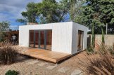 Gartenhaus aus Holz PREMIUM (Extra Isoliert, 34 mm + Holzverschalung), 7x4 m, 28 m² customer 1