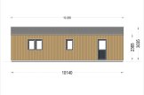 Holzhaus SELENE S (44 mm + Holzverschalung), 63 m² specification 4