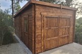 Holzgarage mit Flachdach MODERN (34 mm), 3,6x5,4 m, 20 m² customer 1