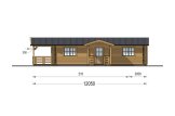 Holzhaus DONNA S (44+44 mm), 63 m² + 11.5 m² specification 5