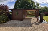 Carport aus Holz CLASSIC 3x6 m mit Schuppen, 2x6 m (44 mm) customer 1