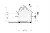 Holzhaus ADALINE S (44 mm), 45 m² specification 6