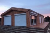 Holzhaus ROBERTA (44 mm + Holzverschalung), 96 m² customer 1