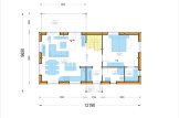 Holzhaus VERA (PREMIUM Isoliert, 66 mm + Holzverschalung), 110 m² specification 1