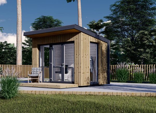 Gartenhaus aus Holz EVELIN (34 mm + Holzverschalung), 3x2 m, 6 m² avp.ui.product_images.thumbnail 1