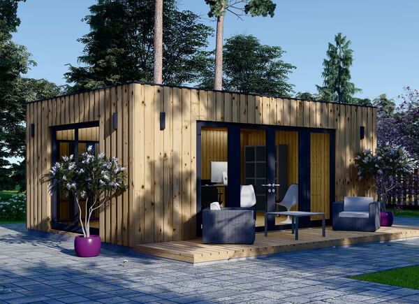 Gartenhaus aus Holz PREMIUM (Isoliert, SIPS), 7x4 m, 28 m² avp.ui.product_images.thumbnail 1