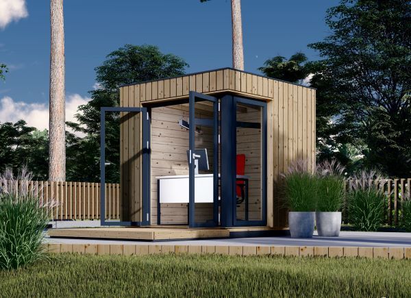 Gartenhaus aus Holz PREMIUM (34 mm + Holzverschalung), 2x2 m, 4 m² avp.ui.product_images.thumbnail 1