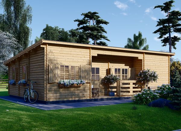 Holzhaus UZES F (44 mm), 70 m² avp.ui.product_images.thumbnail 1