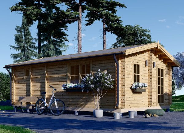 Mobilheim aus Holz ARGO M-N S (44+44 mm), 5x9 m, 35 m² avp.ui.product_images.thumbnail 1