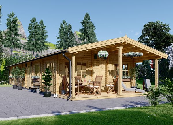 Holzhaus BOSTON (66 mm), 114 m² avp.ui.product_images.thumbnail 1