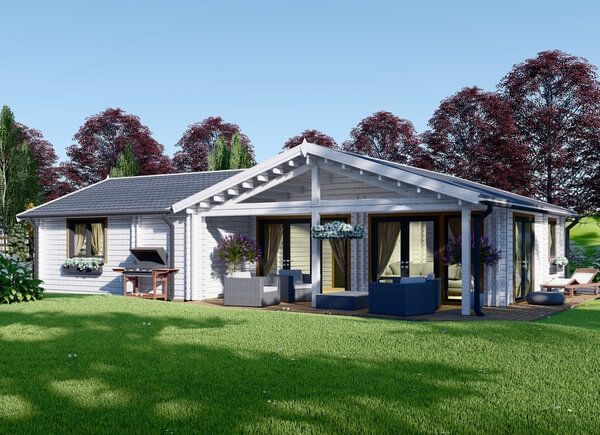 Holzhaus ADELE (44+44 mm), 68 m² avp.ui.product_images.thumbnail 1