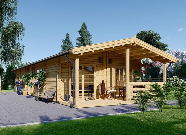 Holzhaus AVON (66 mm), 90 m² avp.ui.product_images.thumbnail 1