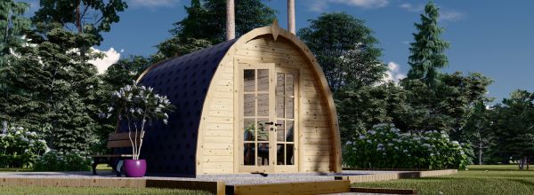 Gartenhaus aus Holz BRETA (28 mm), 3x4 m, 12 m²