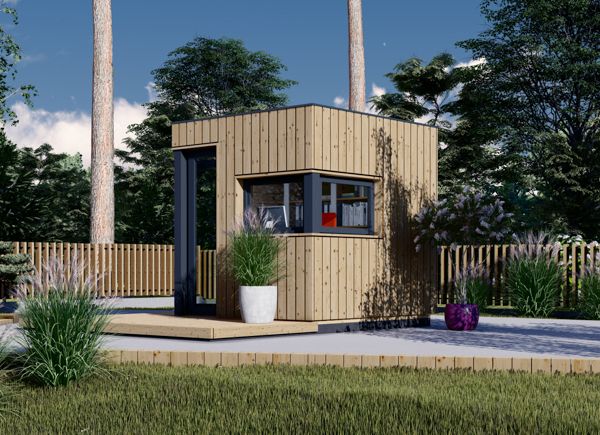 Gartenhaus aus Holz PREMIUM L (34 mm + Holzverschalung), 2x2 m, 4 m² avp.ui.product_images.thumbnail 1