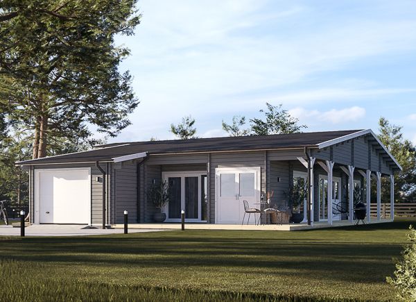 Holzhaus RIVIERA S (44+44 mm), 130 m² avp.ui.product_images.thumbnail 1