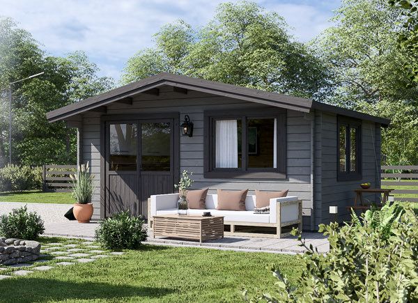 Gartenhaus aus Holz LILLE (34 mm), 5x4 m, 20 m² avp.ui.product_images.thumbnail 1