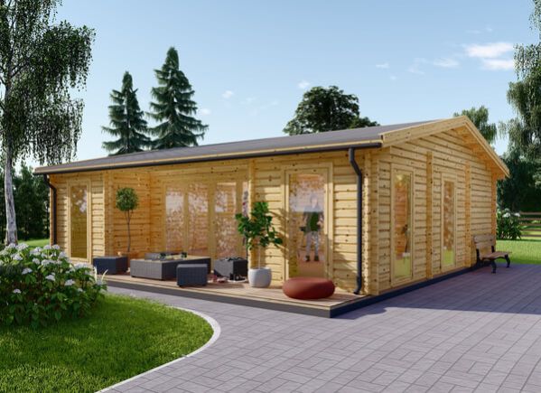 Kleines Holzhaus MILA (44 mm), 56 m² avp.ui.product_images.thumbnail 1
