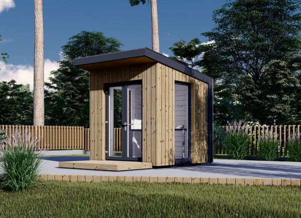 Gartenhaus aus Holz  EVELIN (34 mm + Holzverschalung), 2x2 m, 4 m² avp.ui.product_images.thumbnail 1