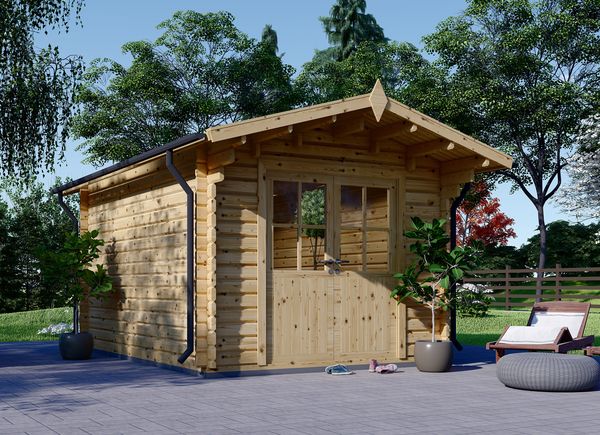 Gartenhaus aus Holz PETER (34 mm), 3x4 m, 12 m² avp.ui.product_images.thumbnail 1