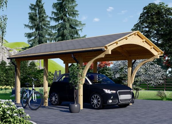 Carport aus Holz BETSY, 3,6x6 m, 20 m² avp.ui.product_images.thumbnail 1