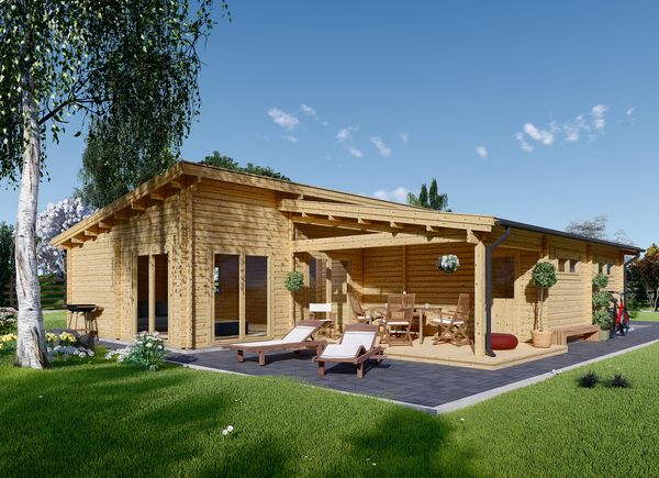 Holzhaus BERTA F (66 mm), 105 m² avp.ui.product_images.thumbnail 1