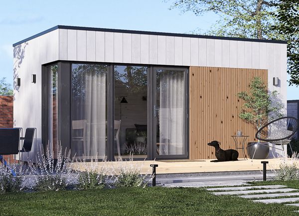 Gartenhaus aus Holz PREMIUM (34 mm + Holzverschalung), 5x3 m, 13 m² avp.ui.product_images.thumbnail 1