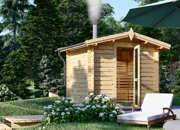 Gartensauna ELDA (44 mm), 2,5x2 m, 5 m² avp.ui.product_images.thumbnail 1
