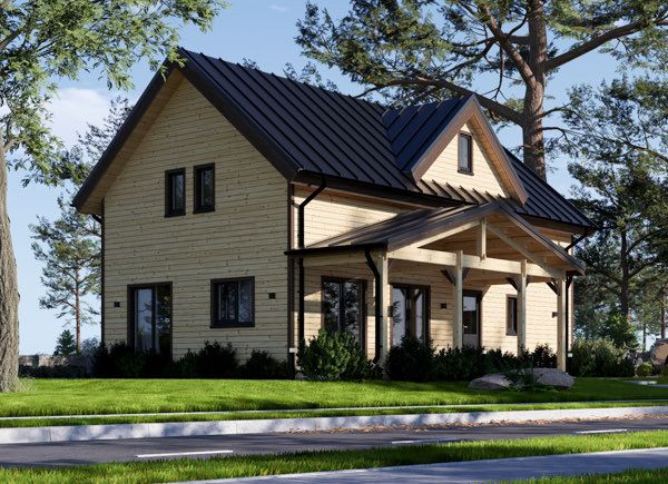 Holzhaus VERA S (44 mm + Holzverschalung), 126 m² avp.ui.product_images.thumbnail 1