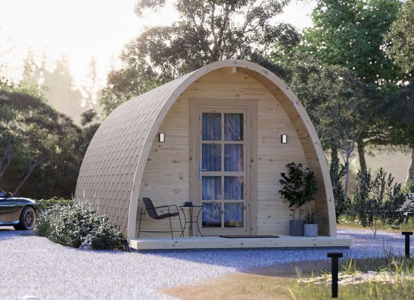 Gartenhaus aus Holz BRETA S (44 mm), 3x6 m, 18 m² thumbnail 1