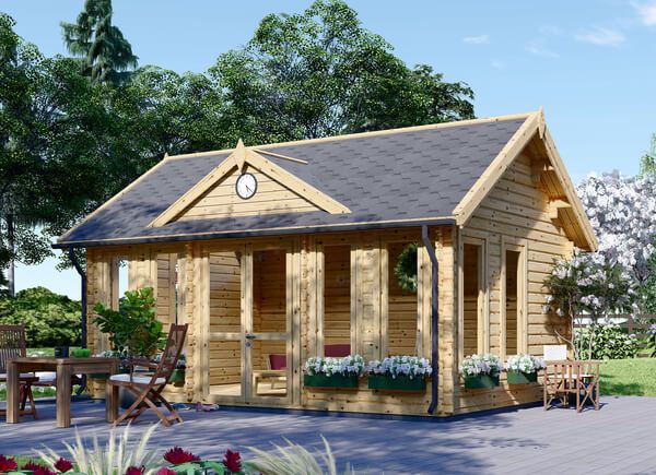 Gartenhaus aus Holz CLOCKHOUSE (34 mm), 5,5x4 m, 22 m² avp.ui.product_images.thumbnail 1